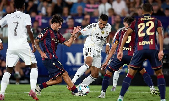 hasil-akhir-pertandingan-levante-vs-real-madrid