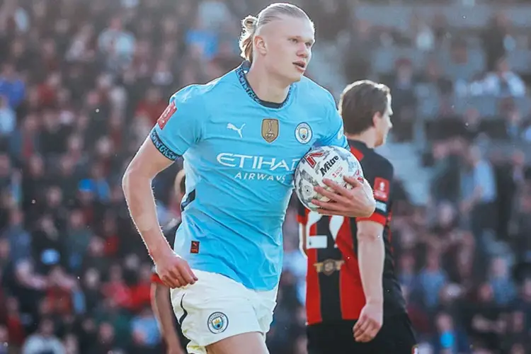Performa Tajam Erling Haaland Bersama Manchester City